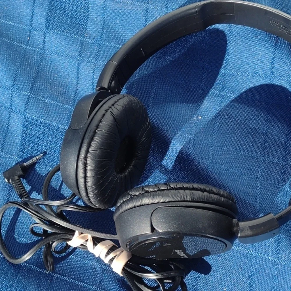 Sony Black Over-Ear Headphones